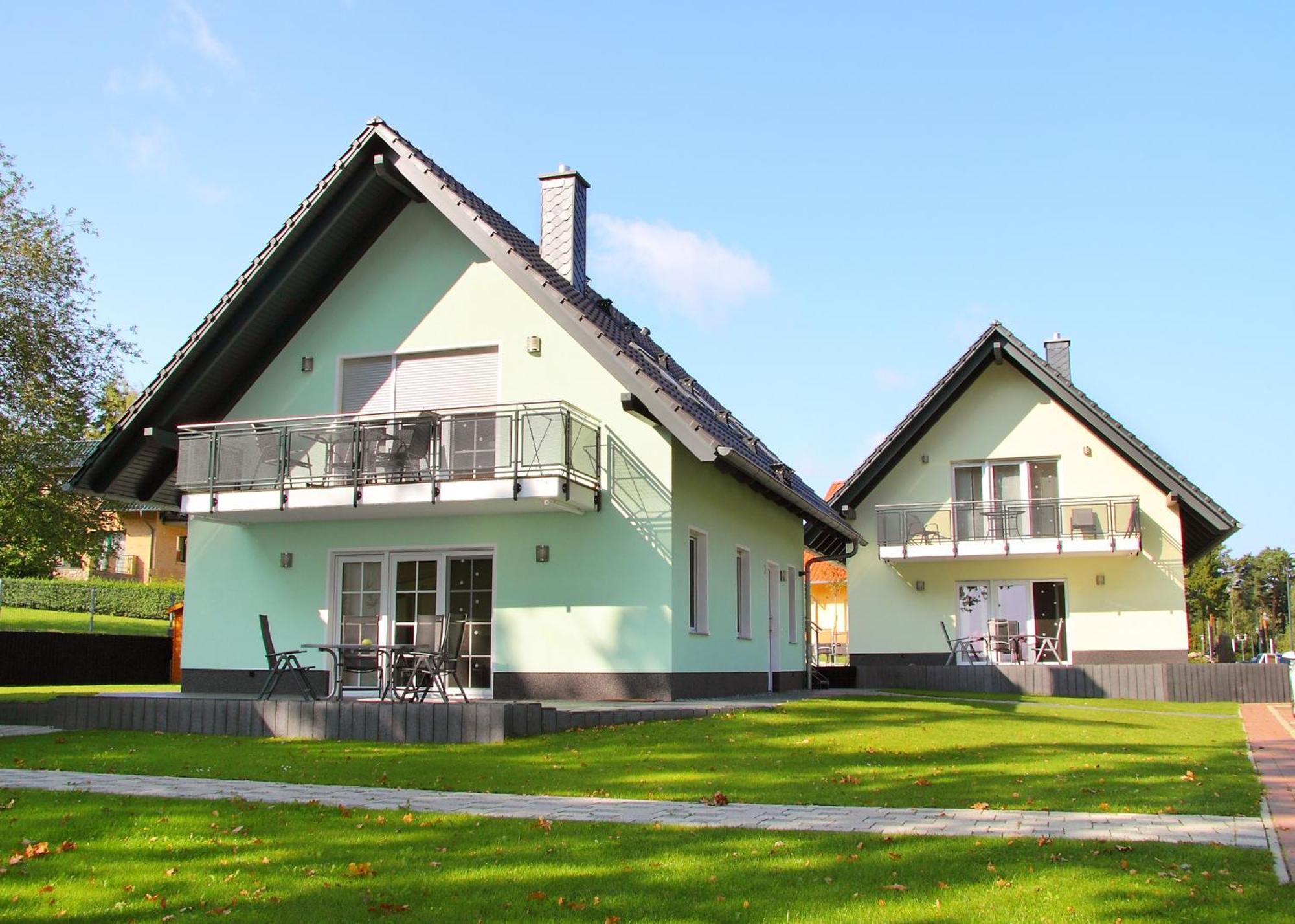 Ferienwohnung Dachs Im Mueritz Seepark Marienfelde Exterior foto